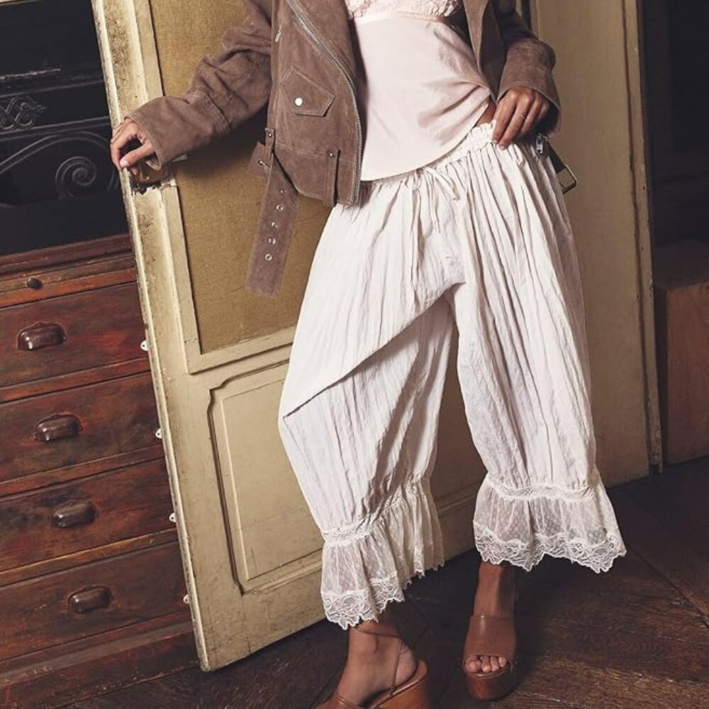 Free People Forever Young Bloomer Pants NWOT - Picture 3 of 8